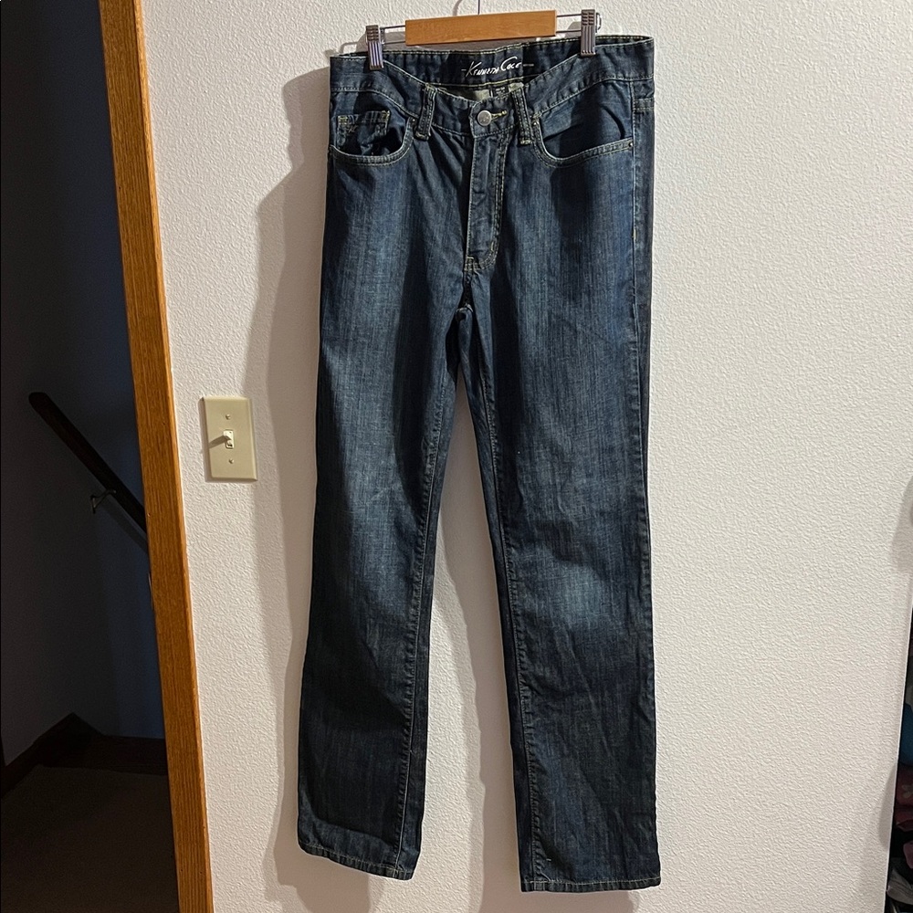 Kenneth Cole New York Classic Indigo Straight-Leg Jeans